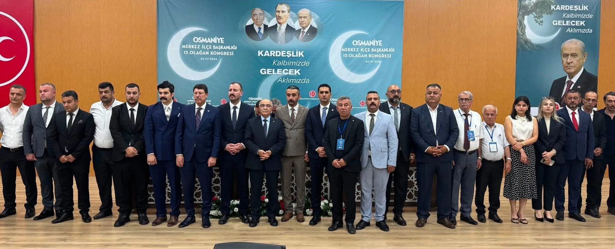 MHP Osmaniye Merkez İlçede Yener Tuncer Dönemi