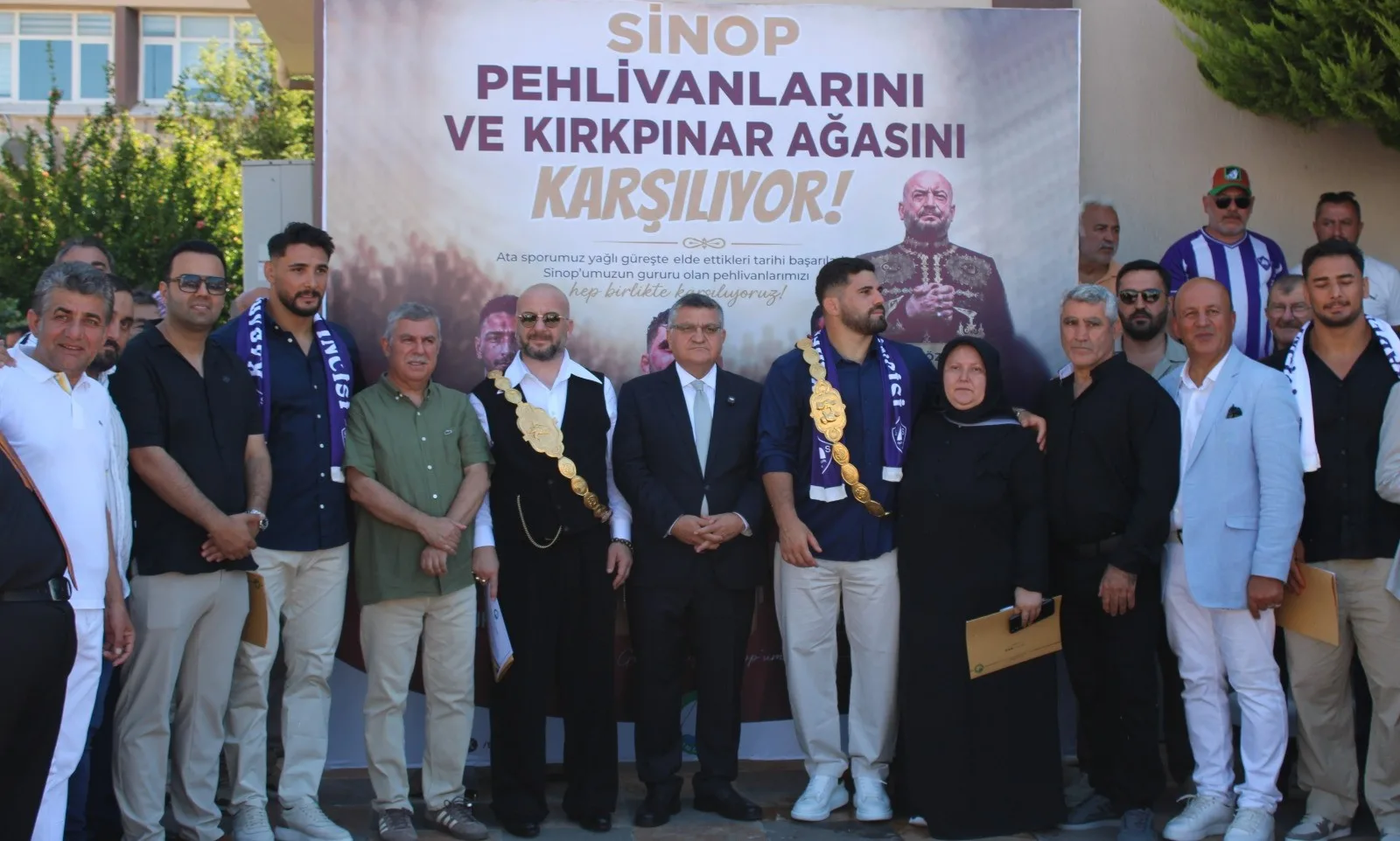 Kırkpınar Şampiyonu Sinoplu Başpehlivan Erkan Taş