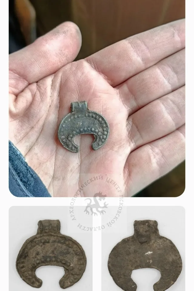 Pskov’da Bulunan Yeni Lunitsa Kolye Ucu, Pagan ve Hristiyan Rusya Arasındaki Sınırı Belirsizleştiriyor