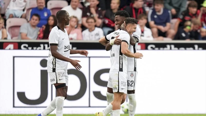 Avrupa Ligi’nde Beşiktaş, Midtjylland’ı eledi