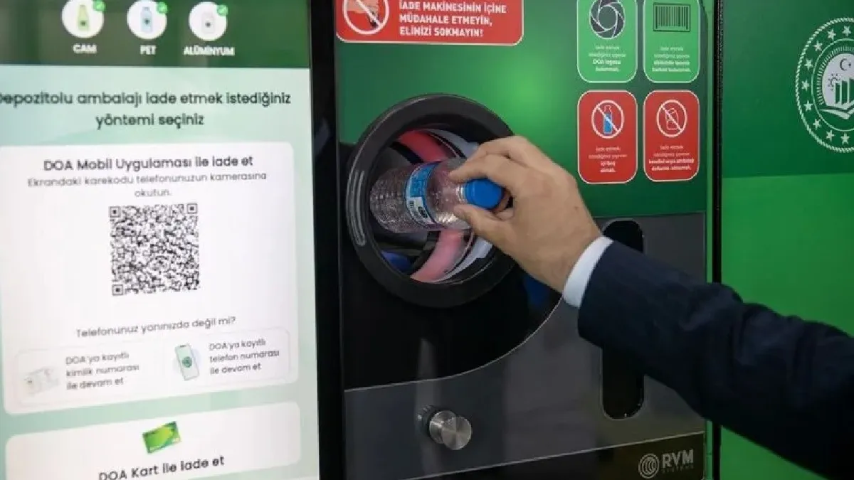  Doa ile ilk gün 1,5 milyon şişe toplandı