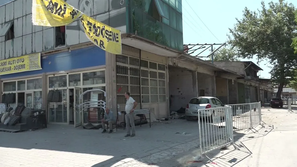 Malatya Küçük Sanayi Sitesi’nde 66 esnaf kepenk kapattı