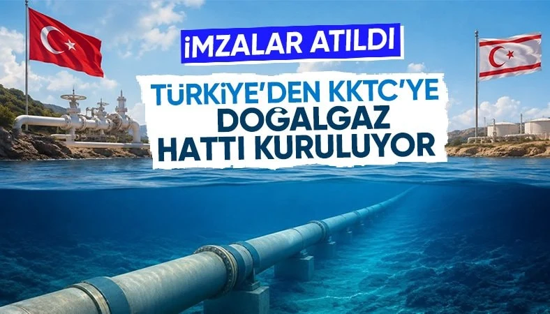Türkiye ile KKTC arasında ‘doğalgaz’ mutabakat zaptı imzalandı