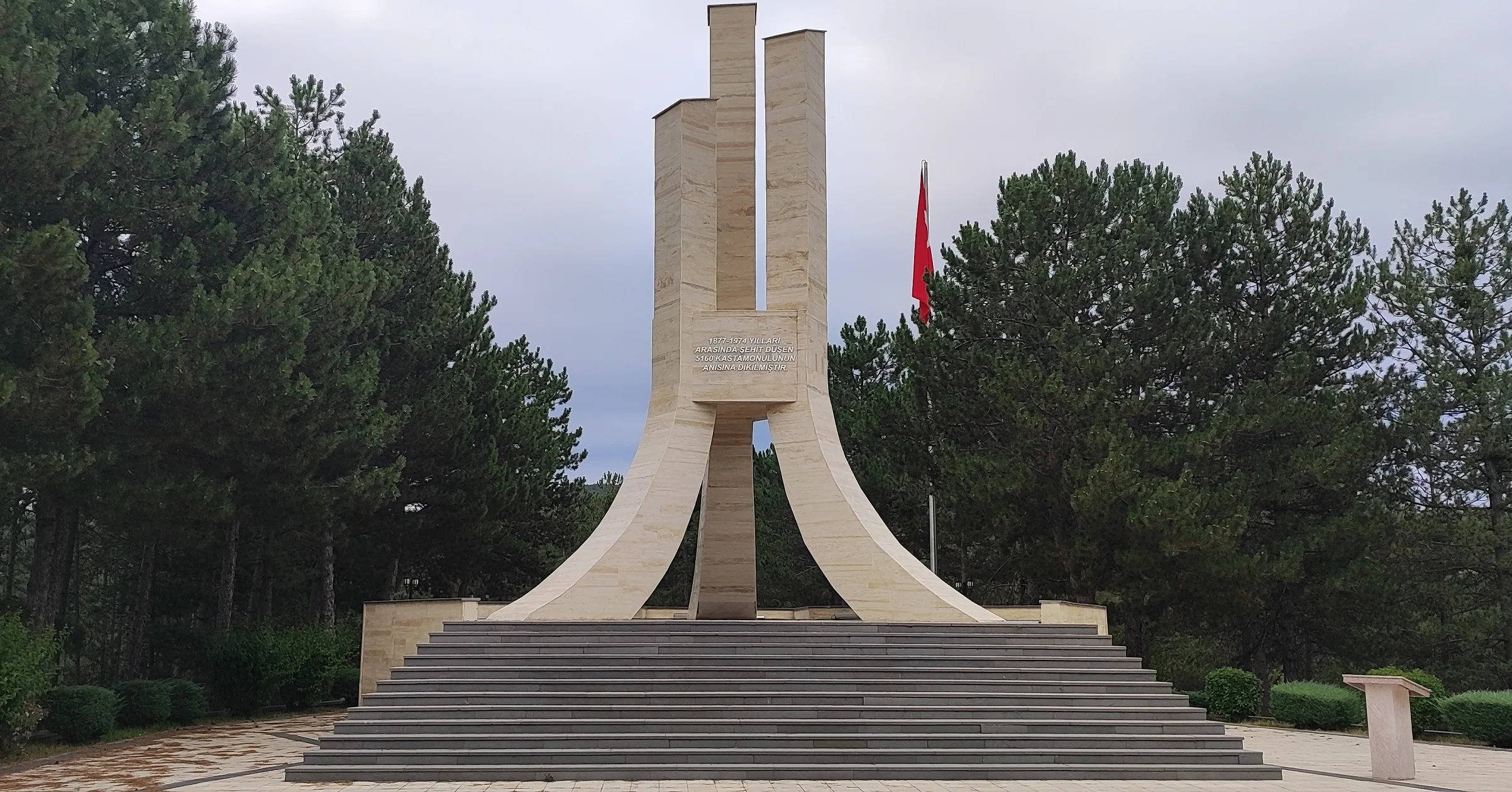 Kastamonu’da Şehitlerin Hatırası Bu Anıt İle Yaşatılıyor