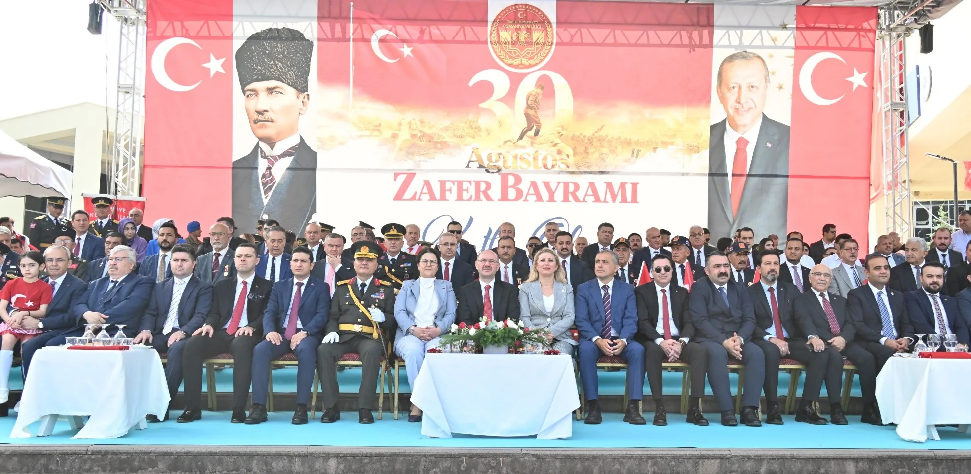 Osmaniye’de 30 Ağustos Zafer Bayramı Coşkuyla Kutlandı