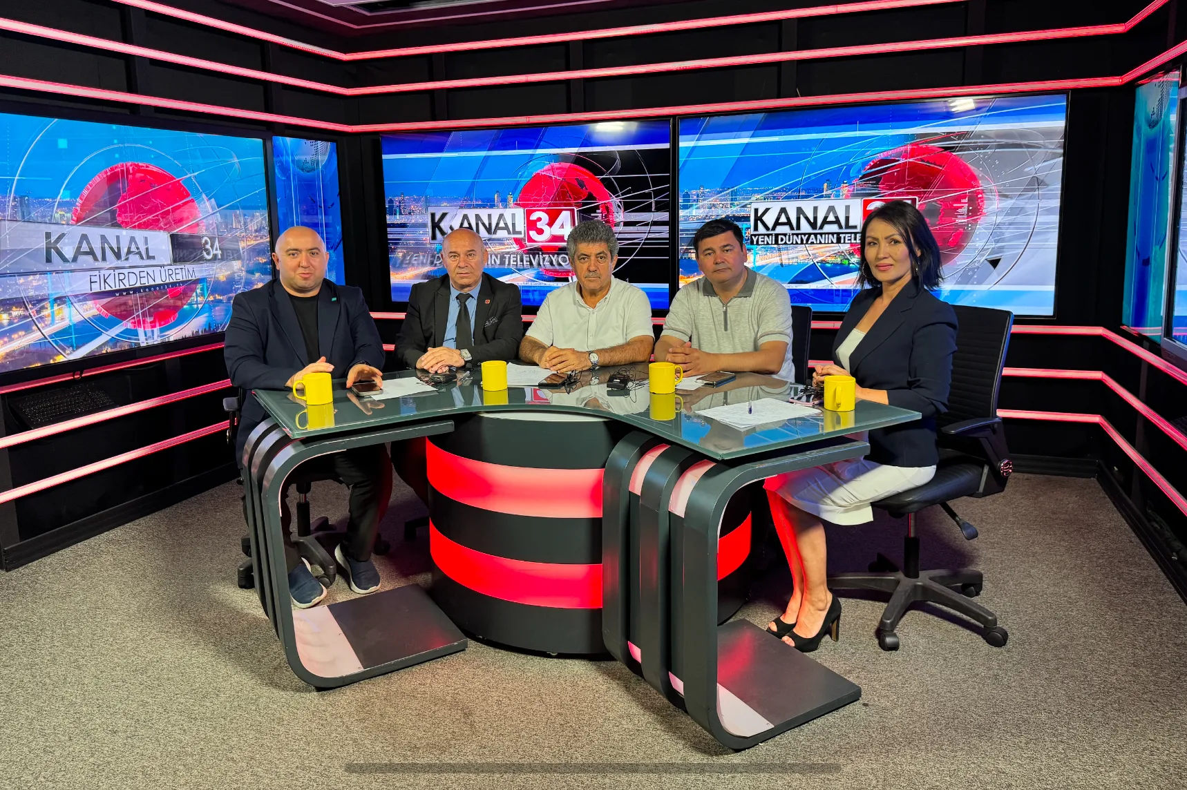 Türk Dünyası Medyası Kanal 34’te Tarihi Buluşma: Medya İş Birliğinde Yeni Dönem