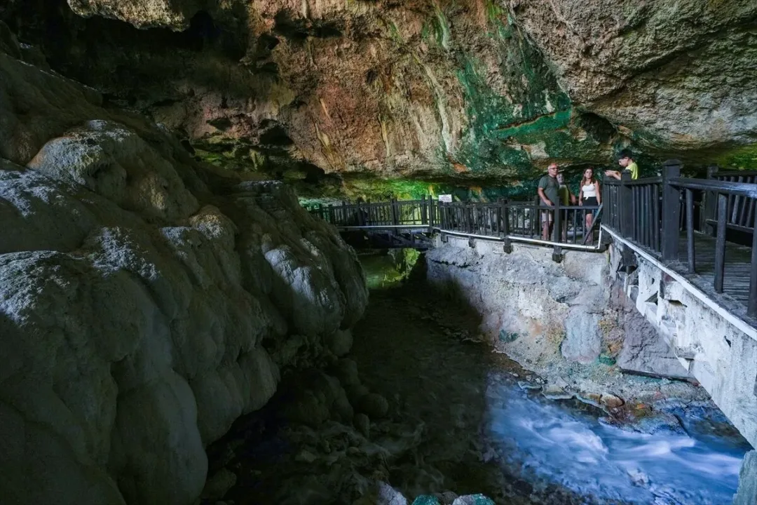 Yer altındaki Pamukkale, yıllık 1 milyonun üzerinde ziyaretçi hedefliyor