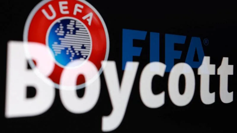 UEFA, FIFA organizasyonlarını boykot kararından geri adım atmadı