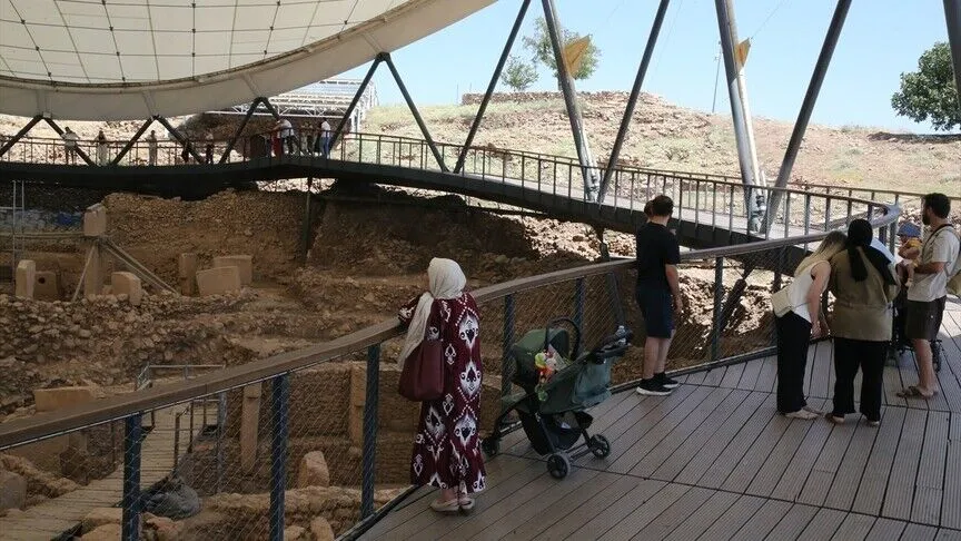 Şanlıurfa’daki arkeolojik alanlar turistlerin ilgisini çekiyor