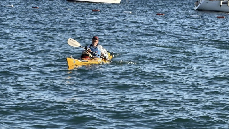 İstanbul’dan kanoyla yola çıktı, 83 gün sonra Bodrum’a ulaştı..hedefi su kaynakları, kıyılar ve doğal yaşam konusunda farkındalık oluşturmak