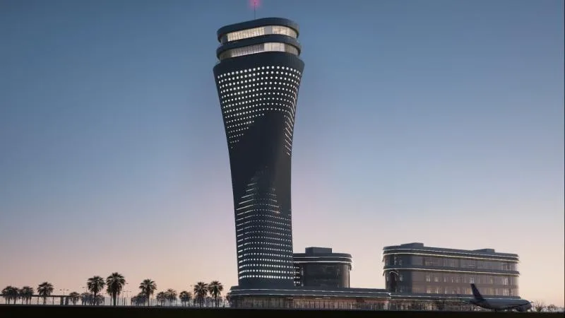 Antalya Havalimanı’nın yeni simgesi yükseliyor: 77 metrelik dev kule
