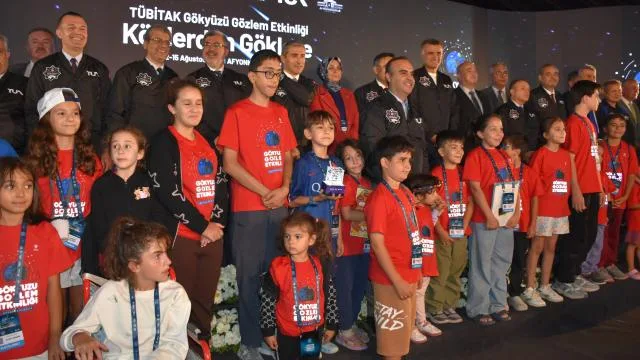 TÜBİTAK Gökyüzü Gözlem Etkinliği Afyonkarahisar’da başladı