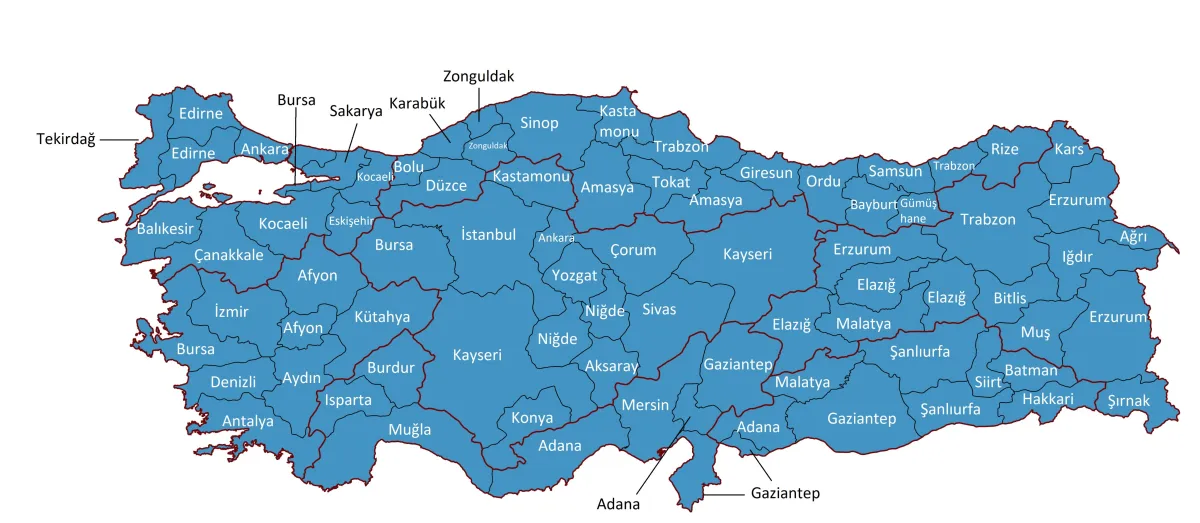 Yapay zekaya göre  hangi şehirler bir birini rakip olarak görüyor?