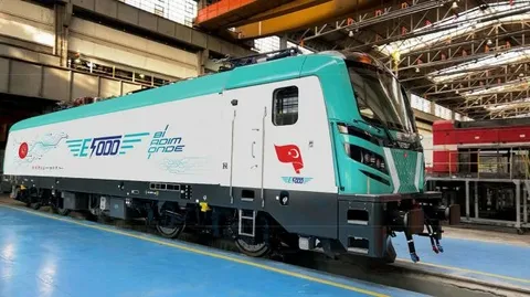 Türkiye’nin İlk Elektrikli Lokomotifi E5000 Seri Üretimde