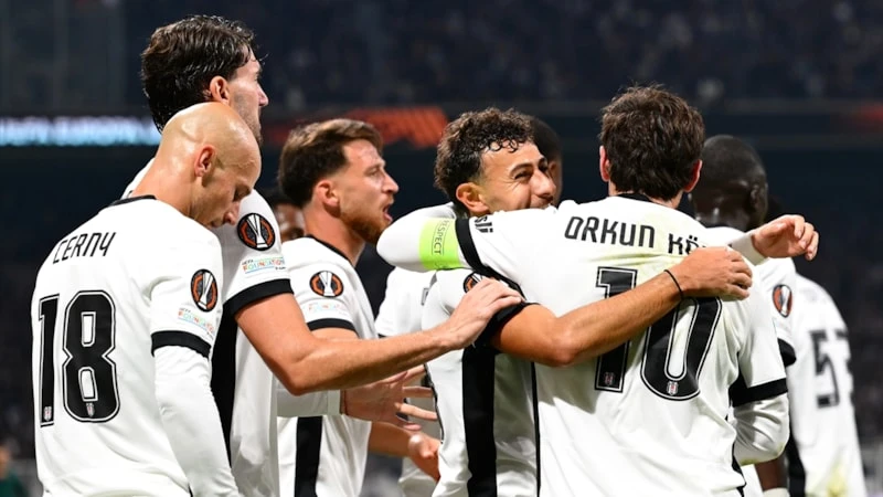 Beşiktaş, Marsilya’yı 4-1’lik skorla devirdi!
