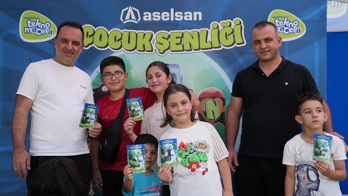 ASELSAN Çocuk Şenliği Kayseri’de çocuklarla buluştu