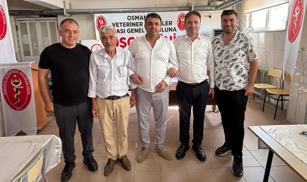 Osmaniye Veteriner Hekimler Odası Kongresinde Veteriner Yusuf Ertuğ Tufan Yeniden Güven Tazeledi