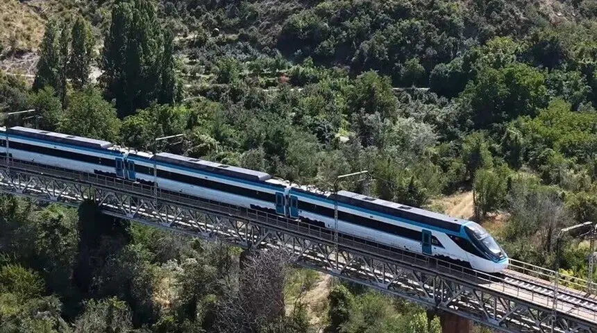Milli hızlı tren için seri üretim başladı!