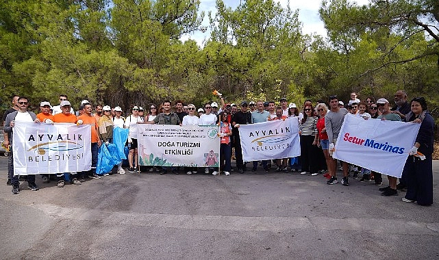 Ayvalık’ta Dünya Temizlik Günü ve Uluslararası Kıyı Temizliği Günü’nde Çevre İçin Sahadaydık