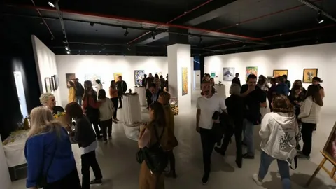 Nilüfer’deki sergide hayal gücü çizgilerle buluştu