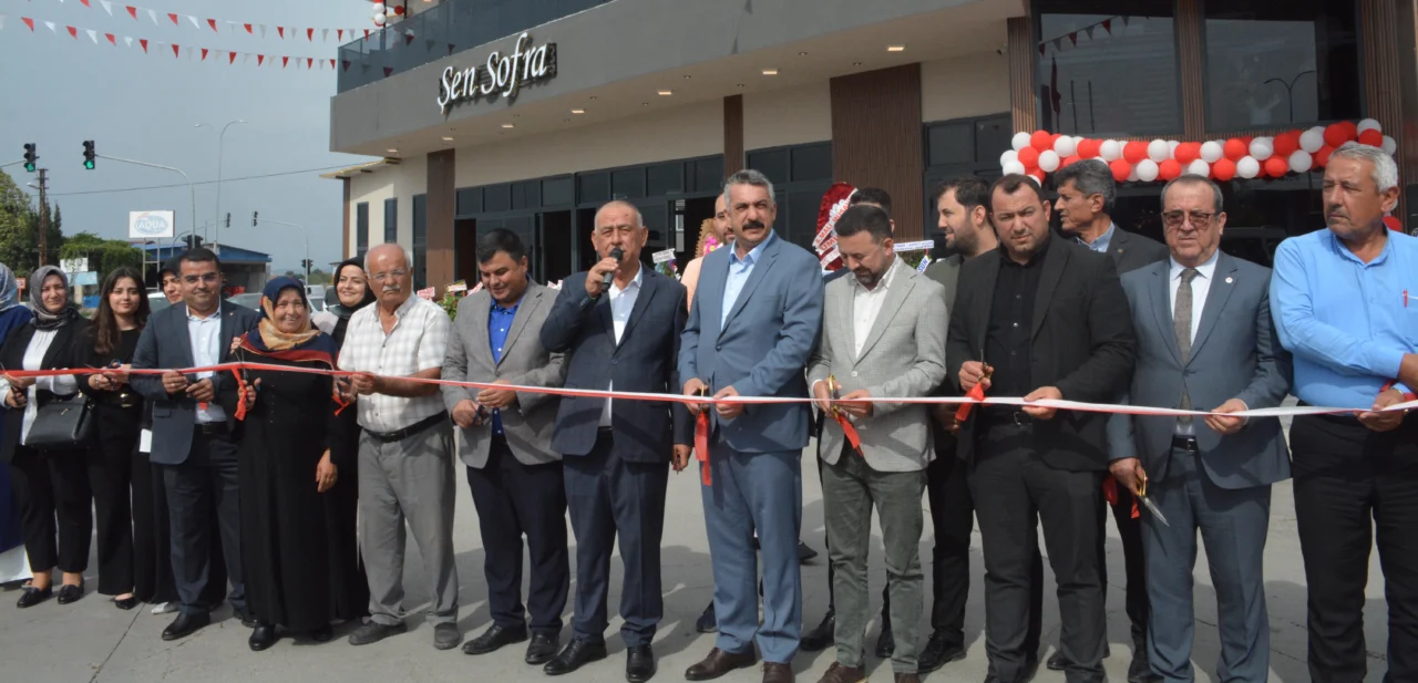 Görkemli Bir Törenle Hizmete Açılan “Şen Sofra” Düziçi’ne Ekonomik ve Sosyal Gelişim Sağlayacak