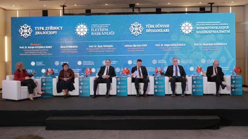 Kırgızistan’da “Türk Dünyası Diyalogları: Ortak Gelecek, Ortak Vizyon” paneli