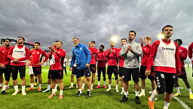 Samsunspor’a Trabzonspor maçı öncesi taraftar desteği