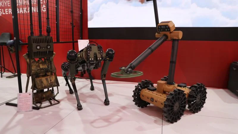 Jandarmanın yerli robotları TEKNOFEST Güneydoğu’da görücüye çıktı