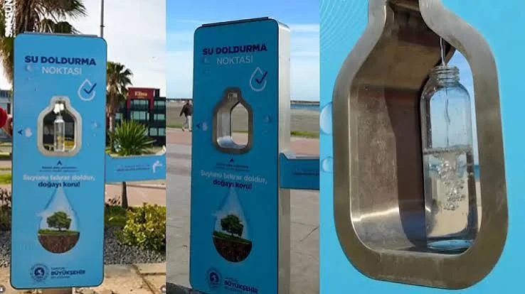 Samsun’da Su Doldurma Noktaları Büyük İlgi Görüyor
