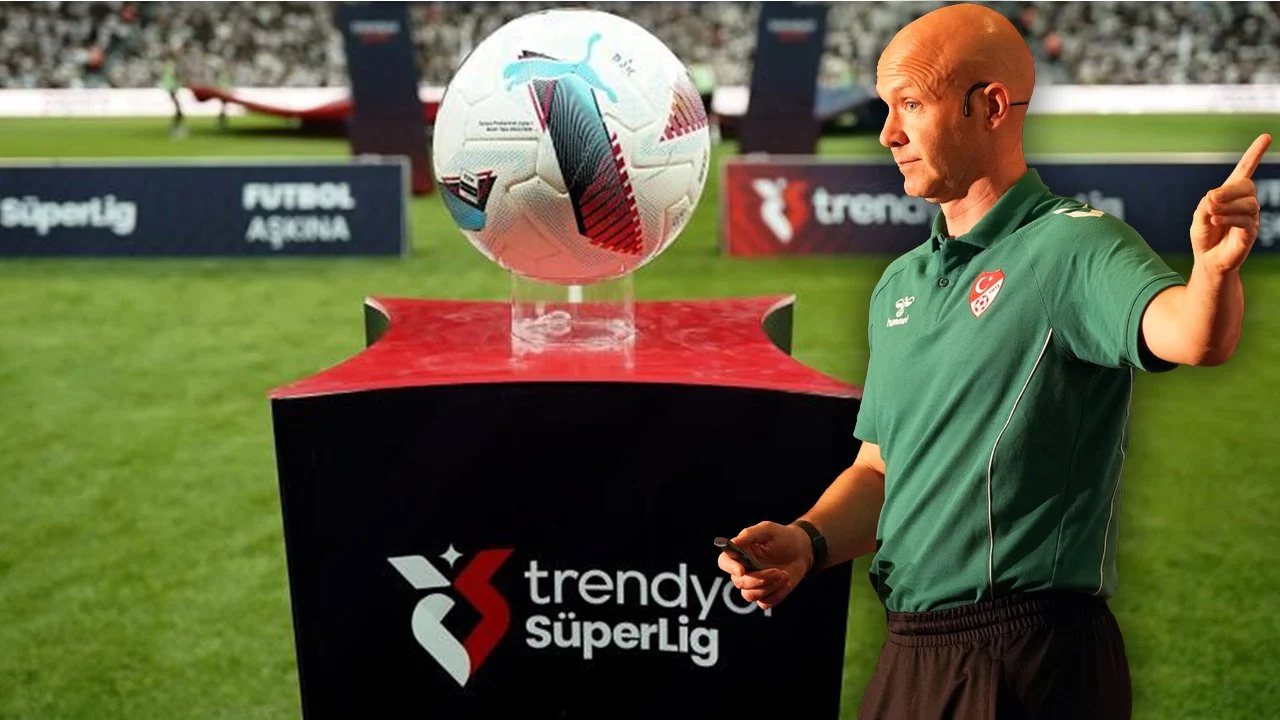 Süper Lig’de bir ilk: Hakem atamaları Anthony Taylor’a teslim