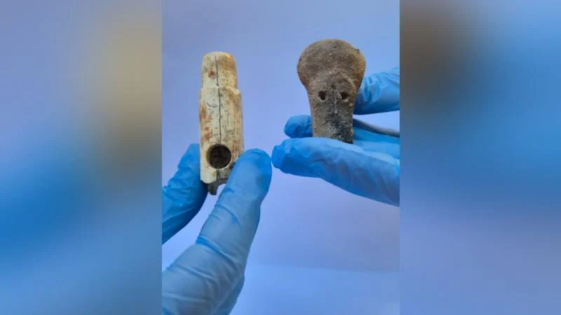 Troya’da 160 yılı aşkın kazı tarihinin ilk müzik aleti bulundu